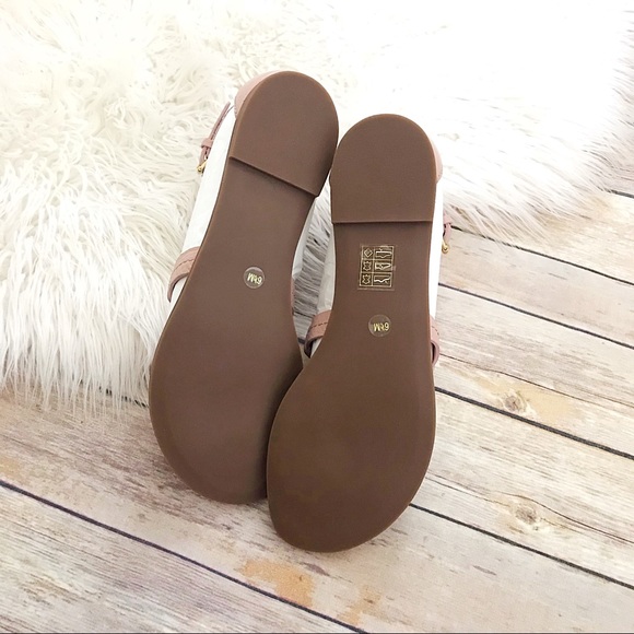 RARE Tory Burch Phoebe flat sandals in mauve pink - Picture 6 of 6